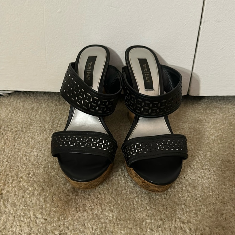 White House Black Market Cork Wedges
